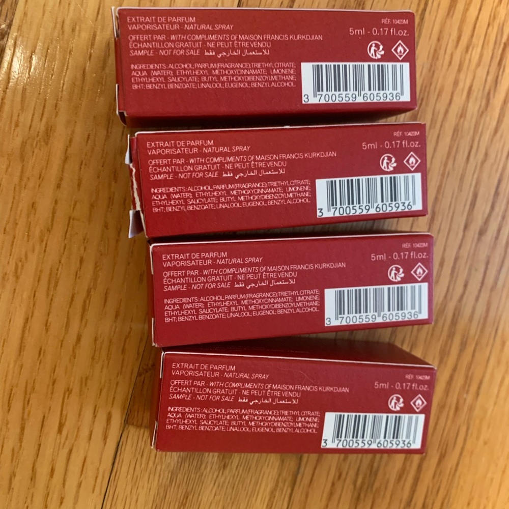Maison Francis Kurkdjian Rouge 540 Red Packaging - Picture 6 of 7